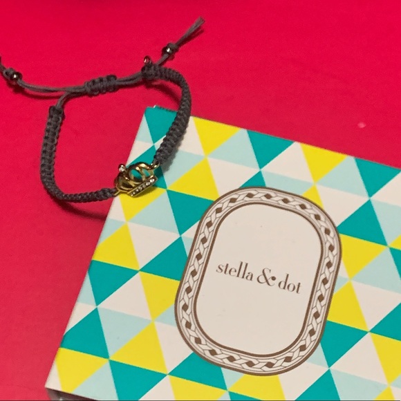 Stella & Dot Elizabeth Crown bracelet SOLD